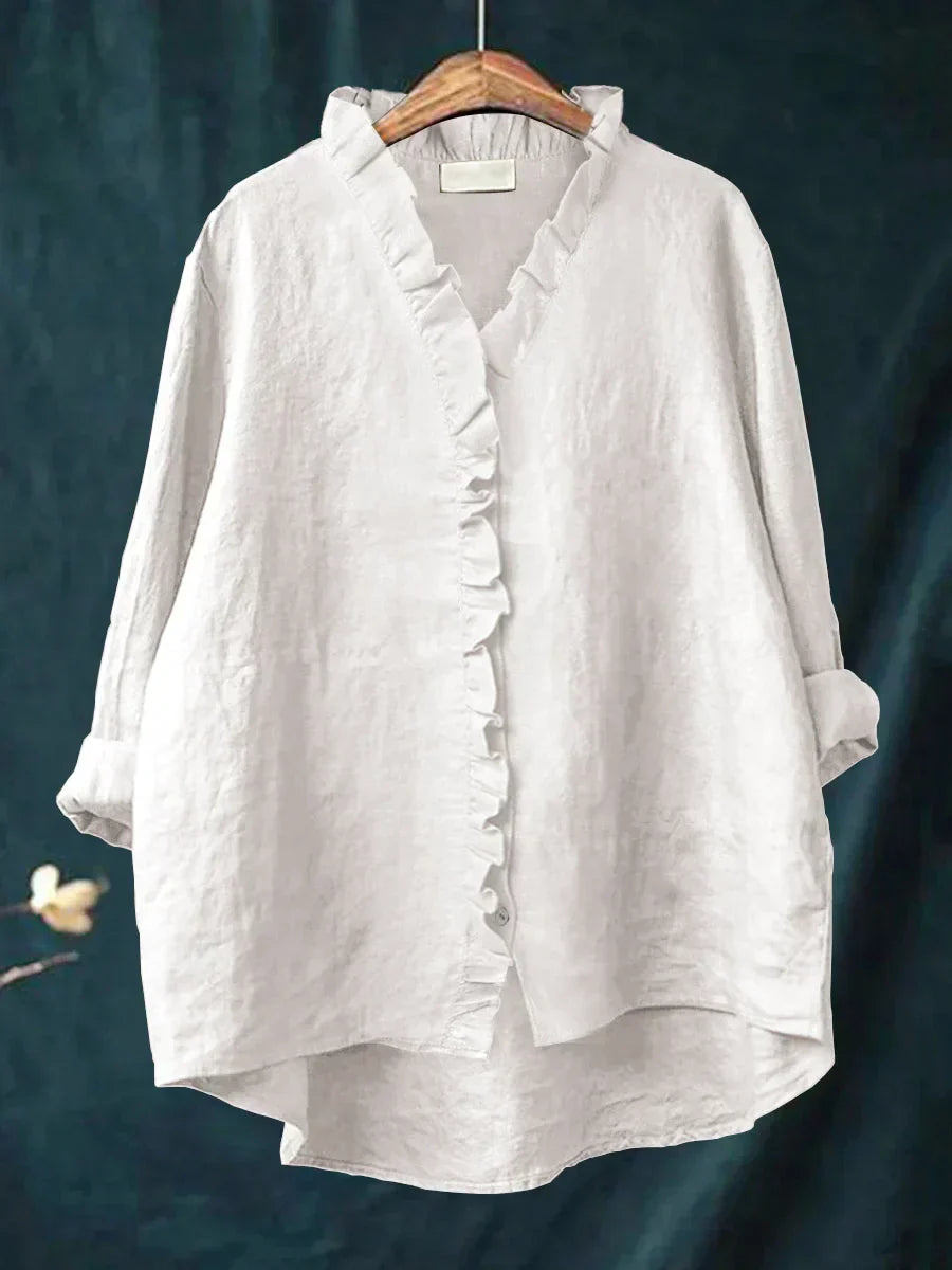 Lily - Blouse Légère Avec Volants