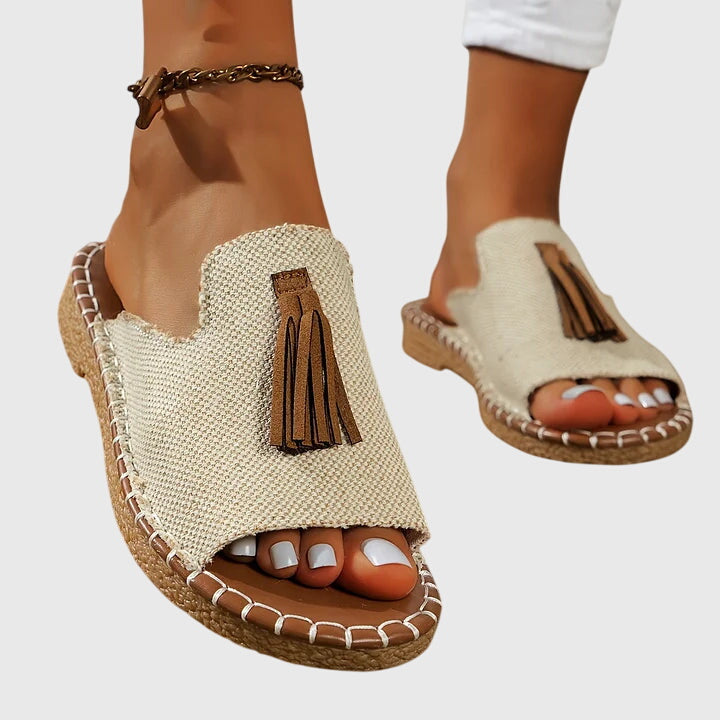 Sandales Orthopédiques Lorraine™ en Cuir Élégant - Maison Claire et Sylvie