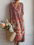 Gabrielle | Vestido midi medallón vintage