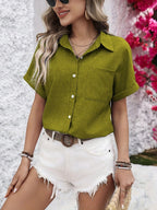 Lobke | Blusa de manga corta
