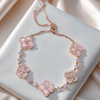 Pulsera Flor Brillante