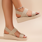 Sandales Valentina en Cuir Épuré – Élégance et Sophistication