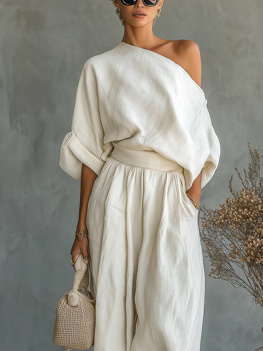 Magali | Conjunto Boho Un Hombro