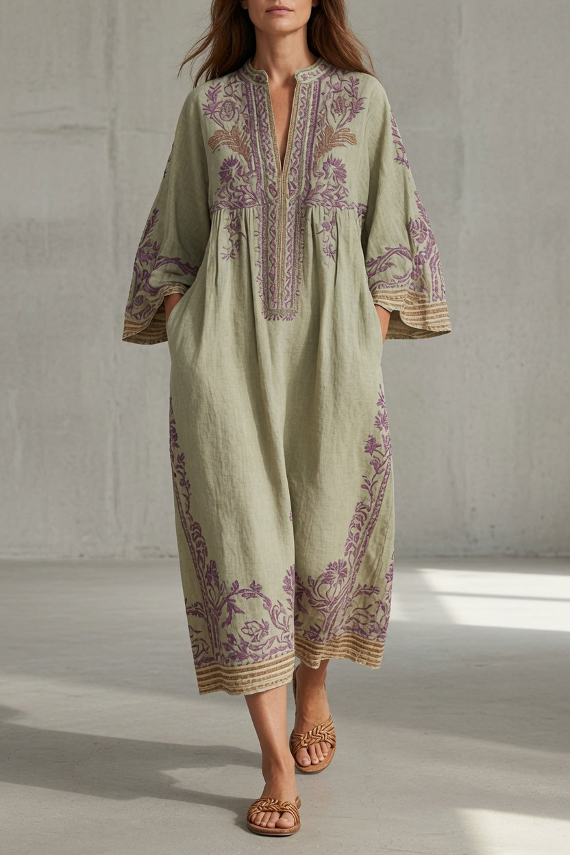 Natalie | Vestido Vintage Bordado