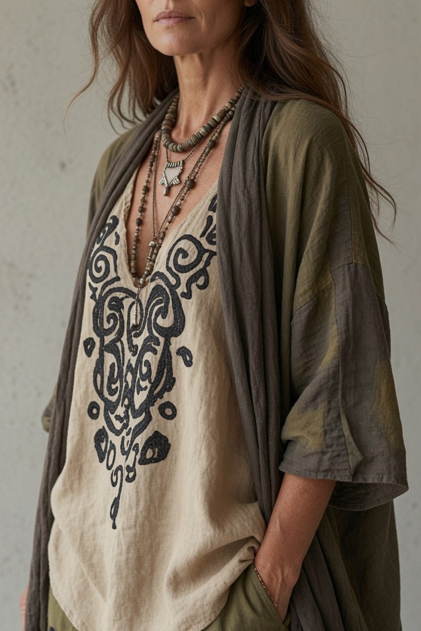 Tara | Conjunto Boho de Tres Piezas