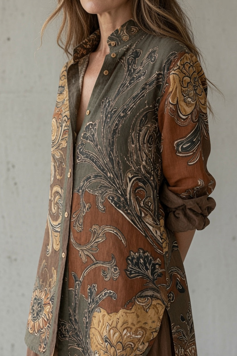 Natalie | Conjunto Boho Estampado