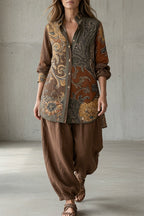 Natalie | Conjunto Boho Estampado