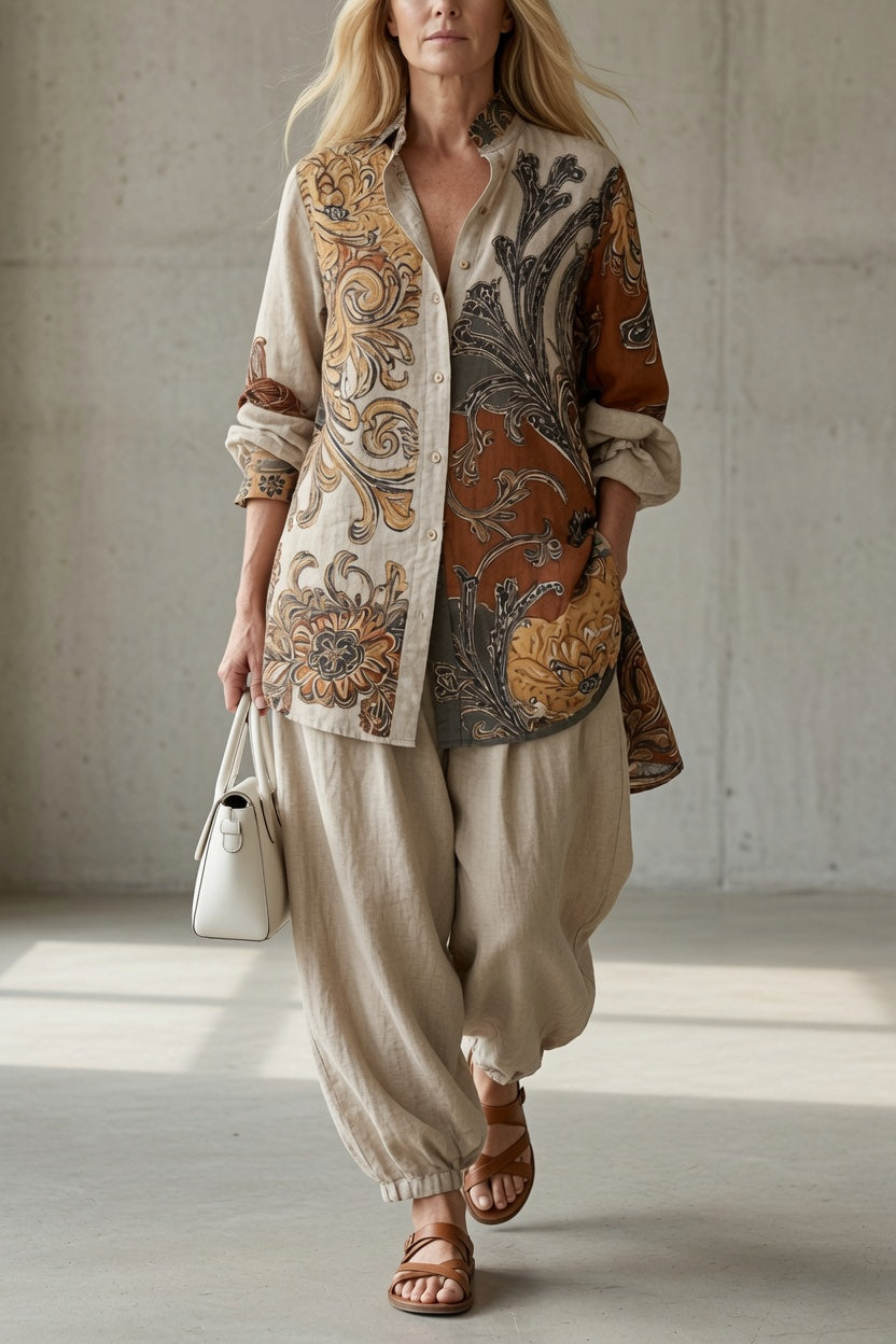 Tara | Conjunto Boho Estampado