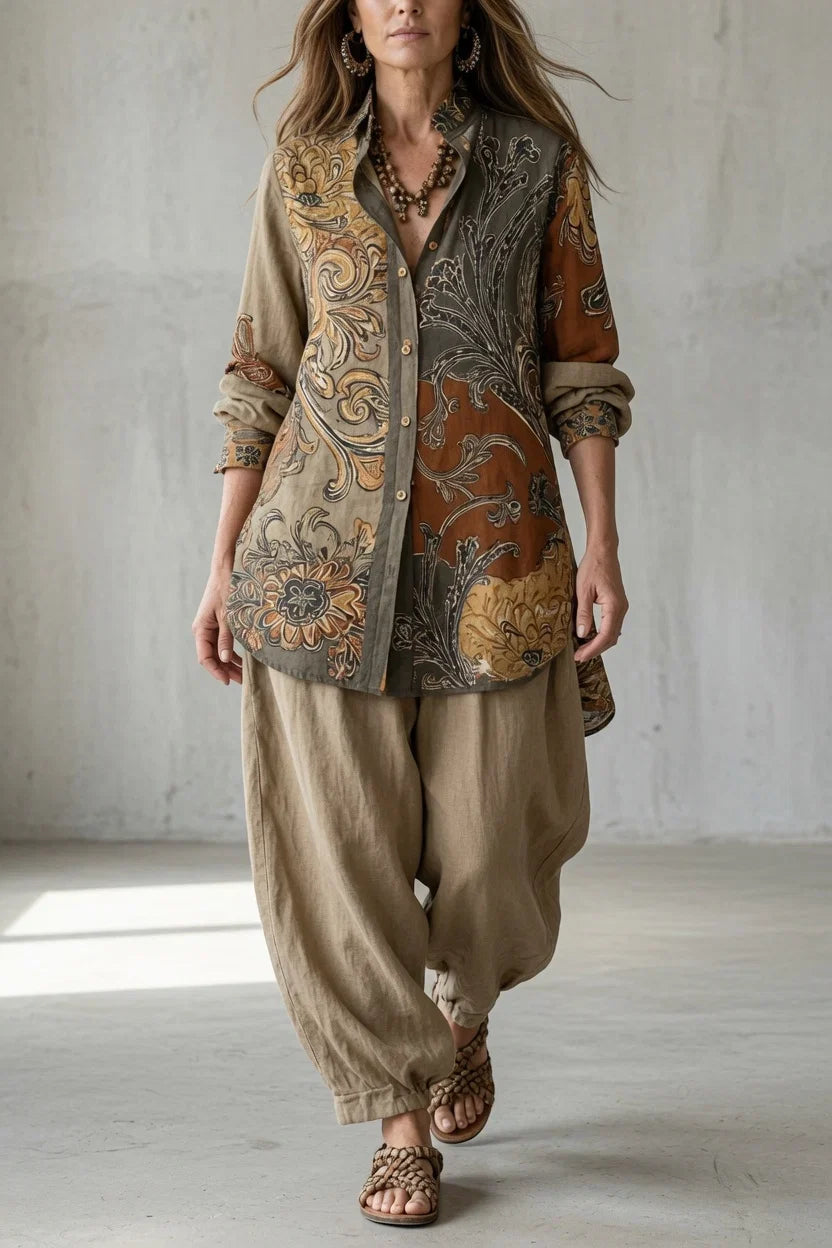Tara | Conjunto Boho Estampado