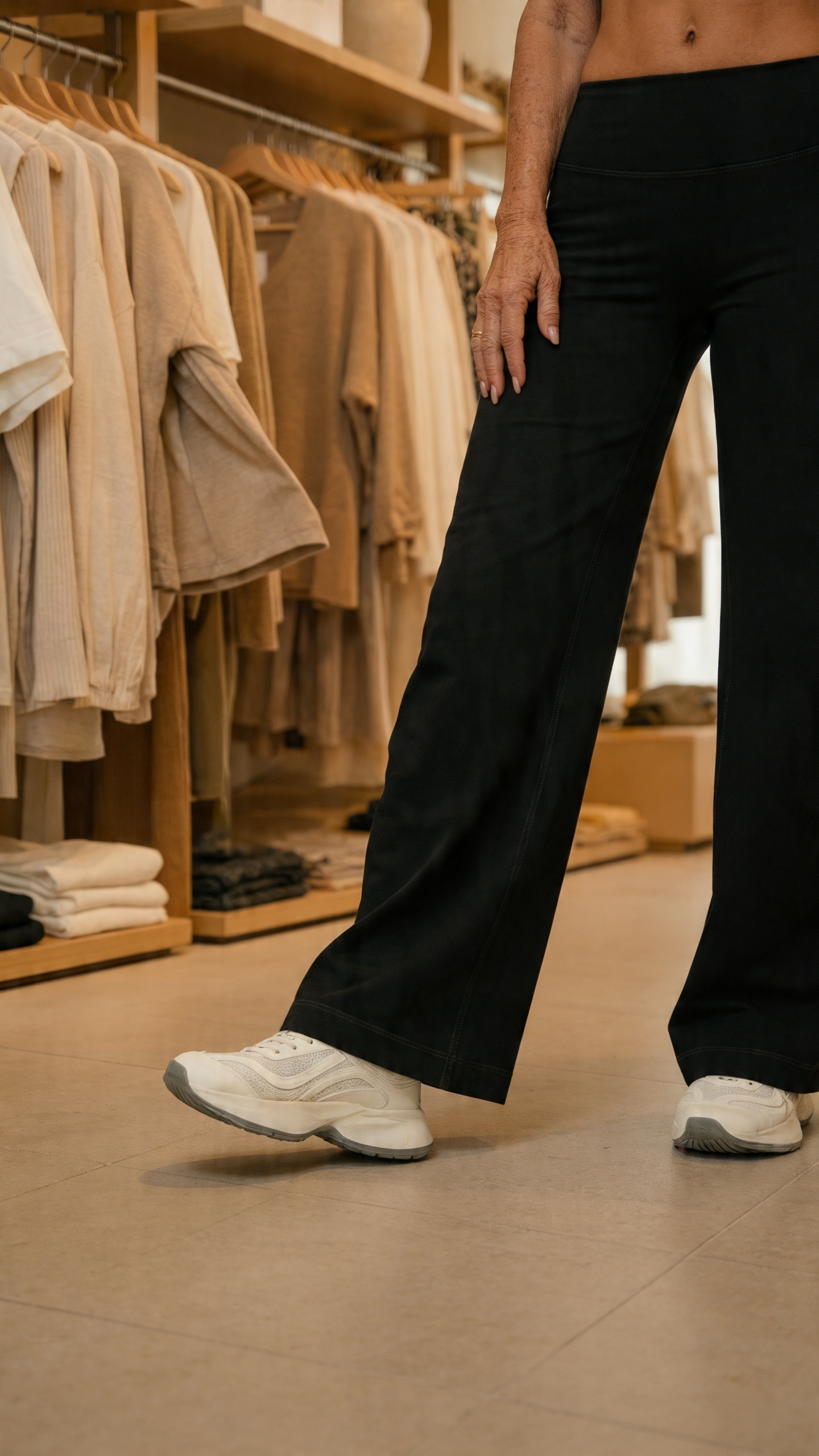 Ria | Pantalón elástico cómodo de talle alto