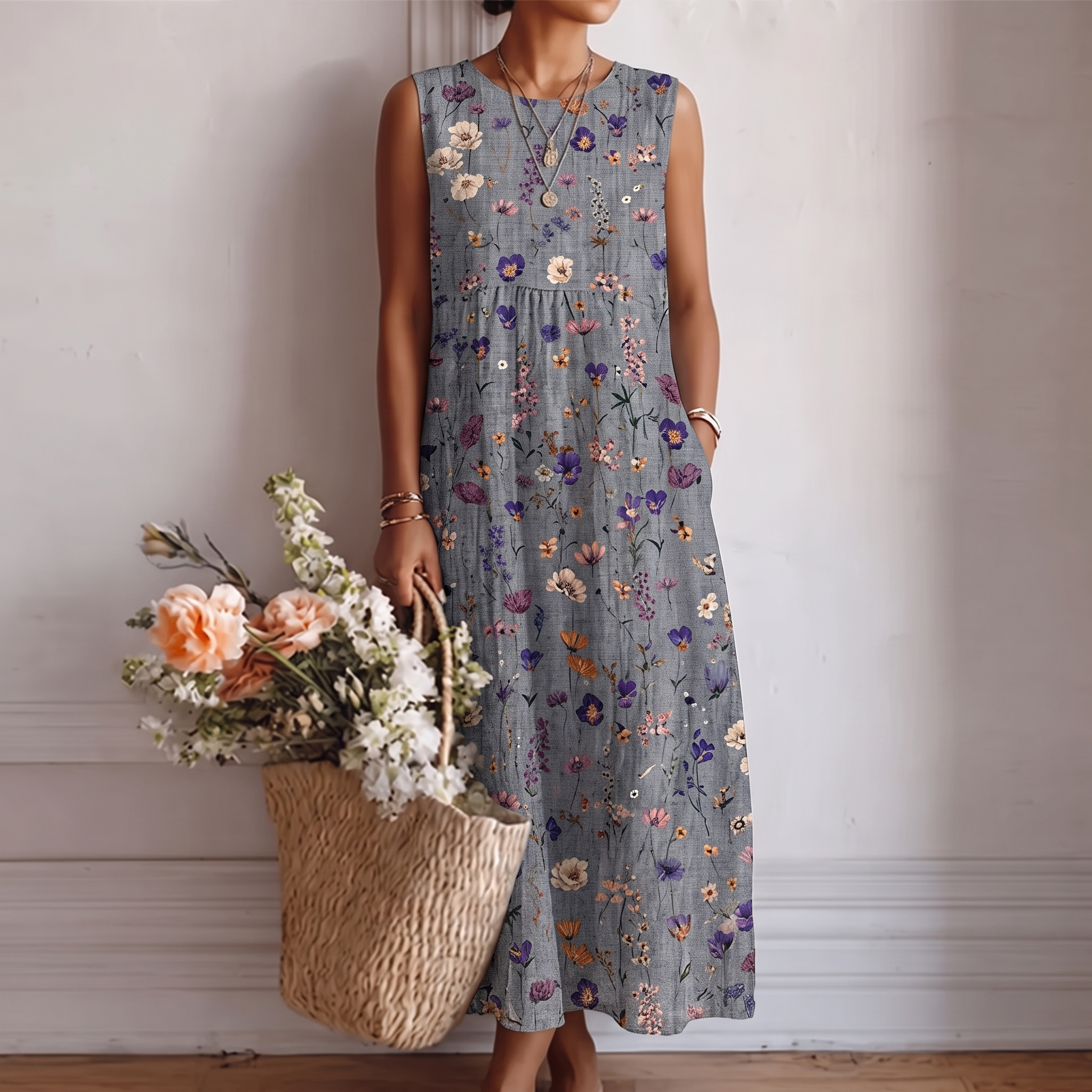 Saga™ | Vestido Midi del Día a Día