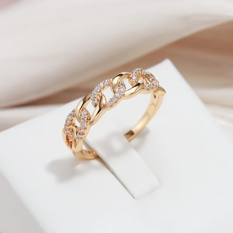 Anello in Oro “Maille Chic”