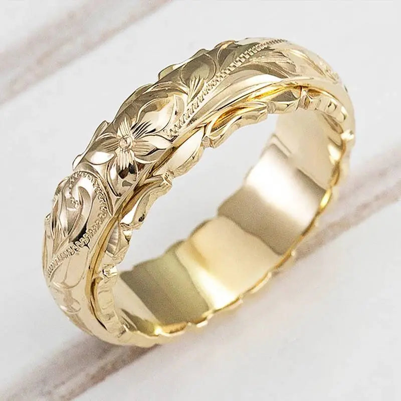 Anillo en Oro “Flor Antigua”