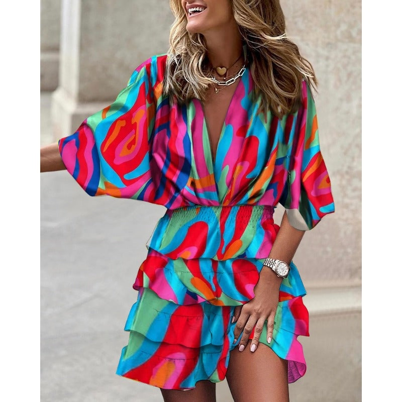 Zachi | Vestido midi floral