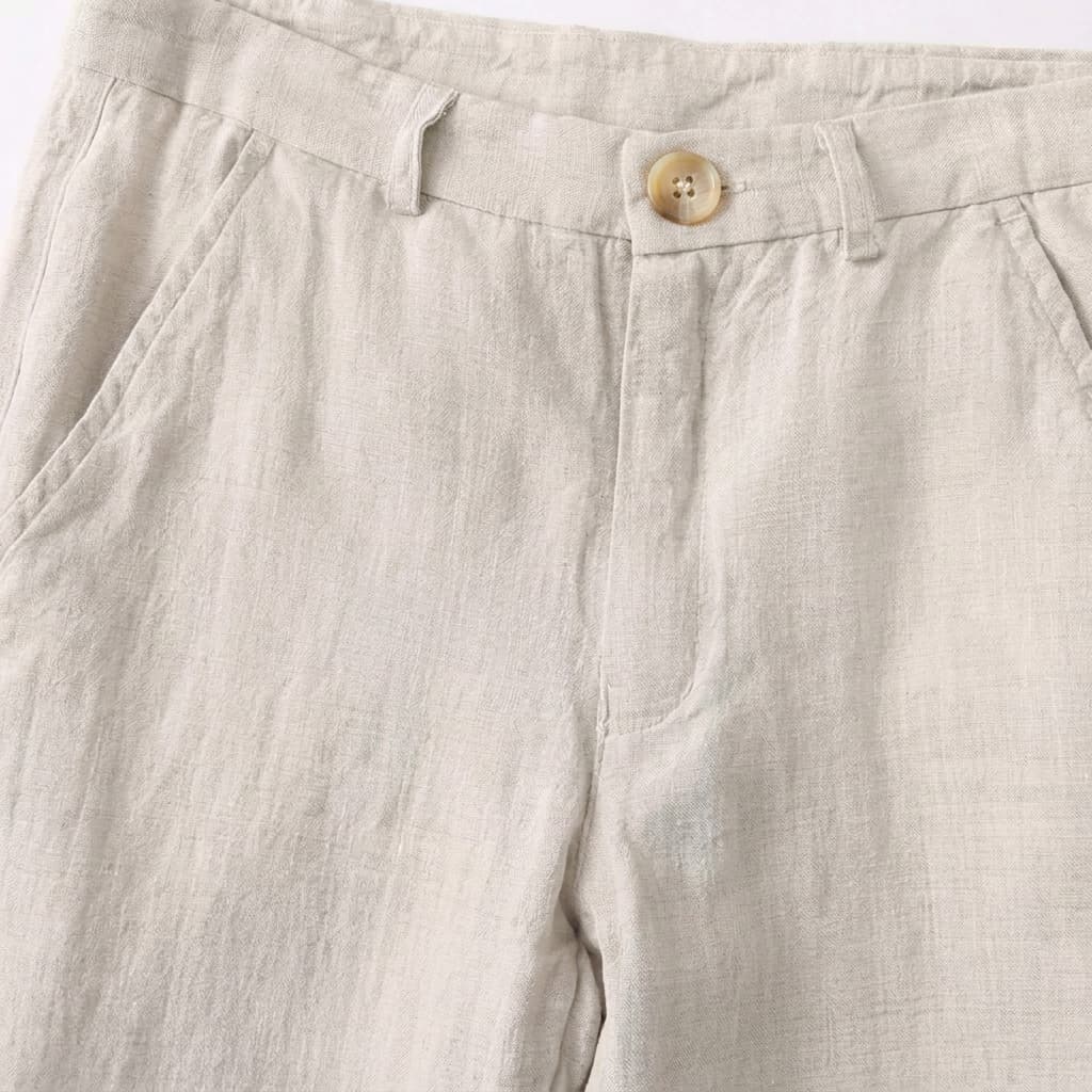 Montauk | Pantalón de lino de vestir