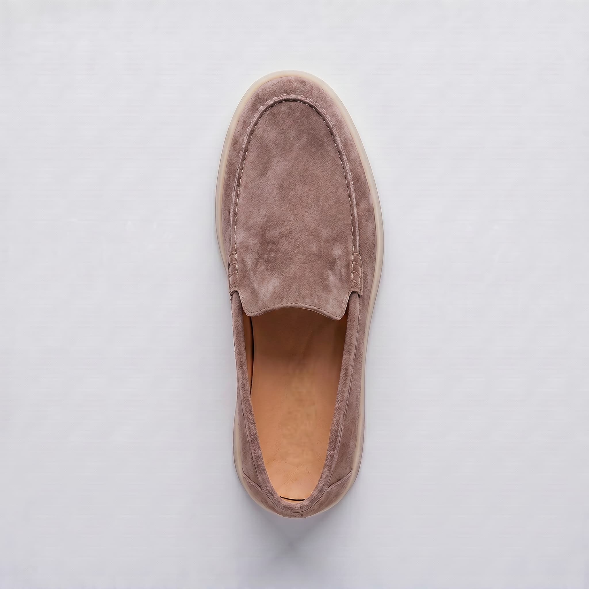 Forte | Mocasín de ante con suela acolchada