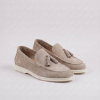 Capri | Mocasín de ante con borlas