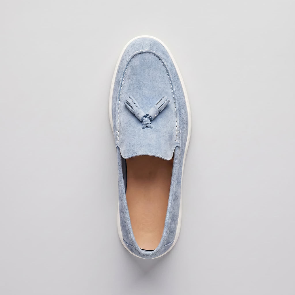 Capri | Mocasín de ante con borlas