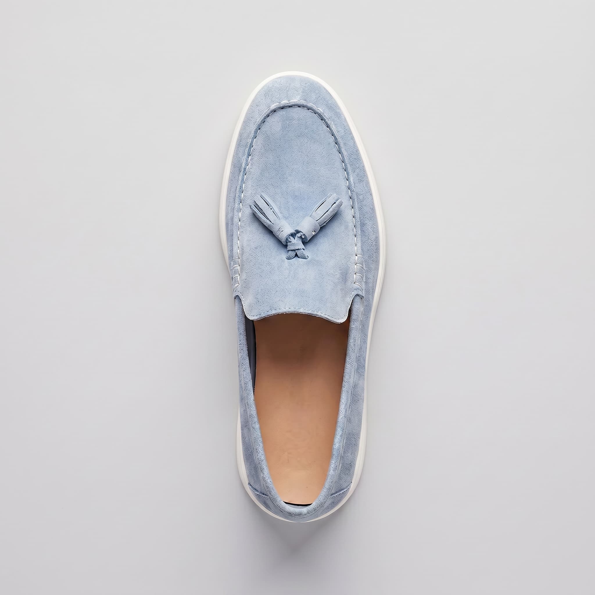 Capri | Mocasín de ante con borlas