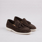 Capri | Mocasín de ante con borlas