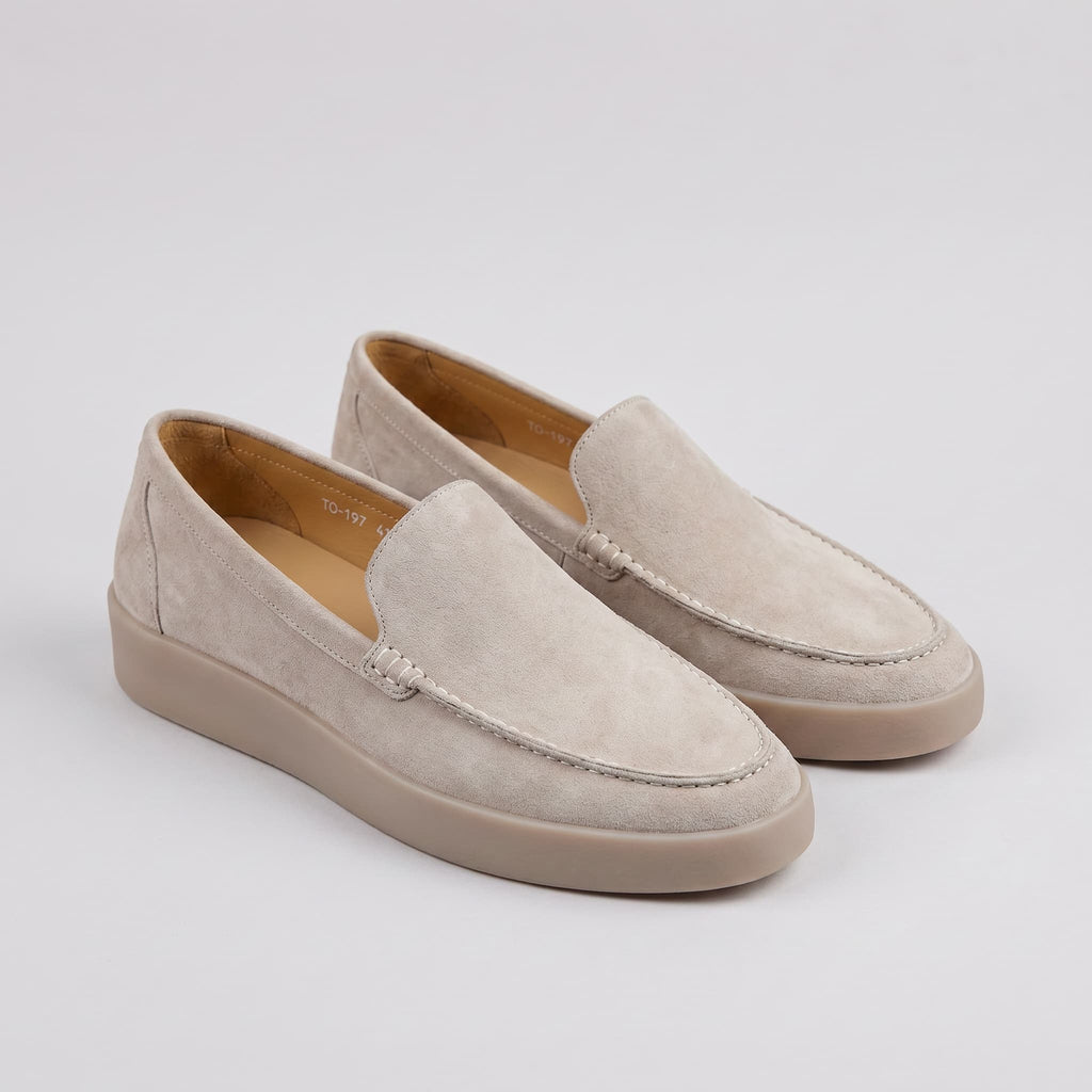 Forte | Mocasín de ante con suela acolchada