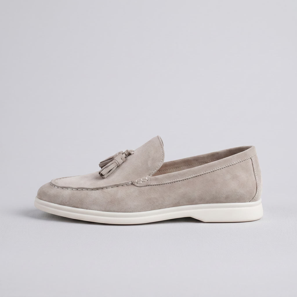 Capri | Mocasín de ante con borlas
