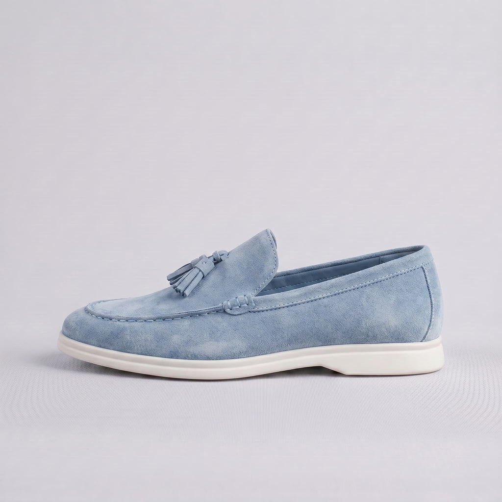 Capri | Mocasín de ante con borlas