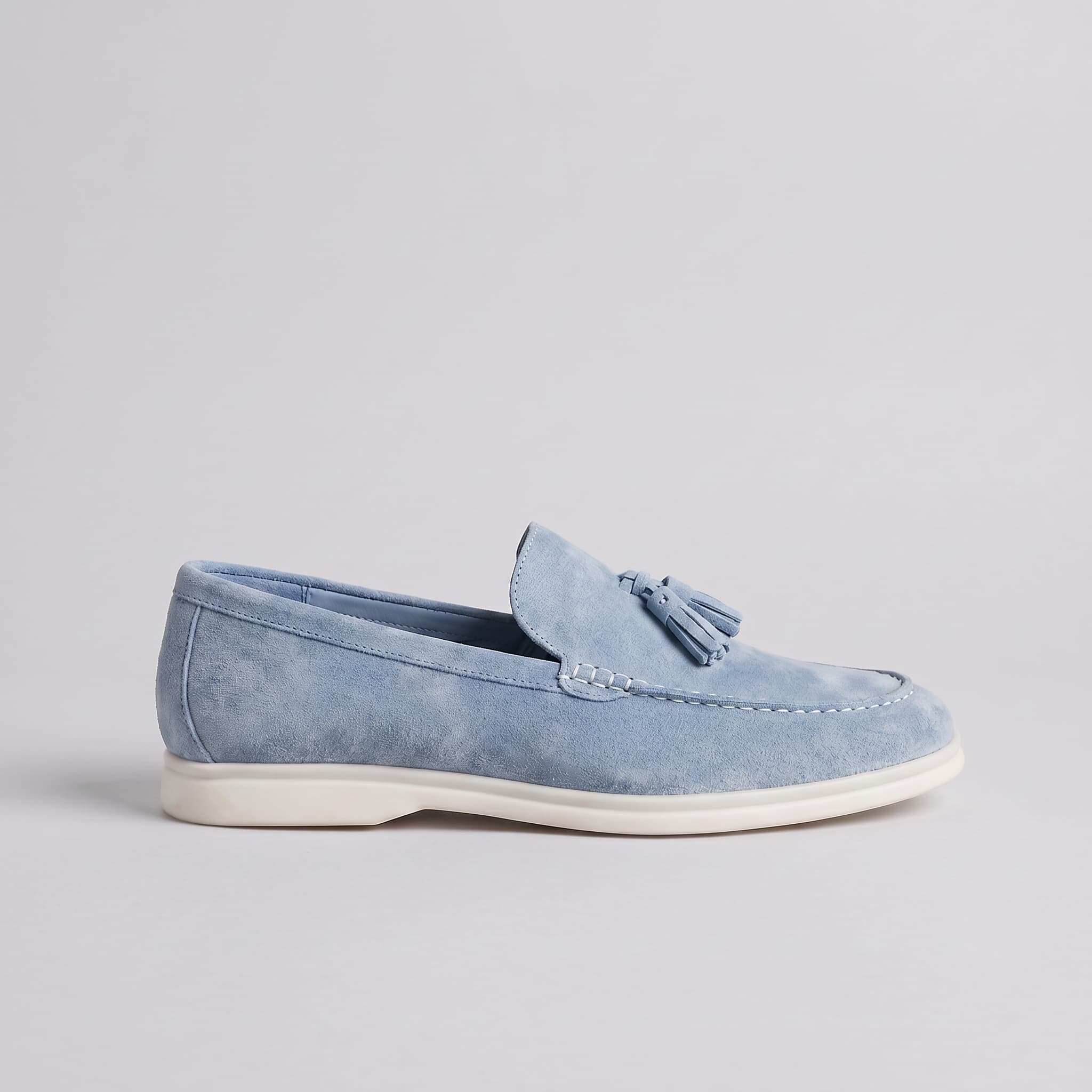 Capri | Mocasín de ante con borlas