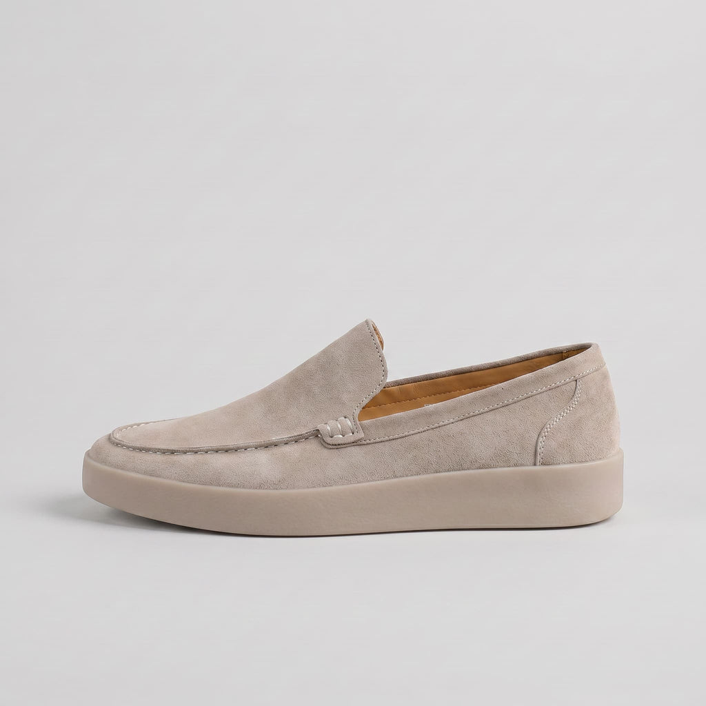 Forte | Mocasín de ante con suela acolchada