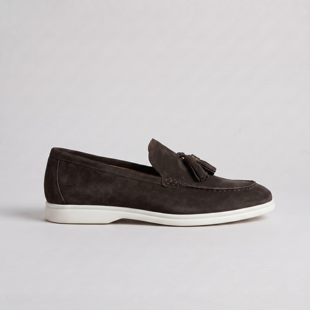 Capri | Mocasín de ante con borlas