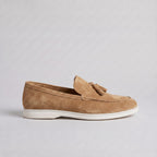Capri | Mocasín de ante con borlas