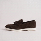 Capri | Mocasín de ante con borlas