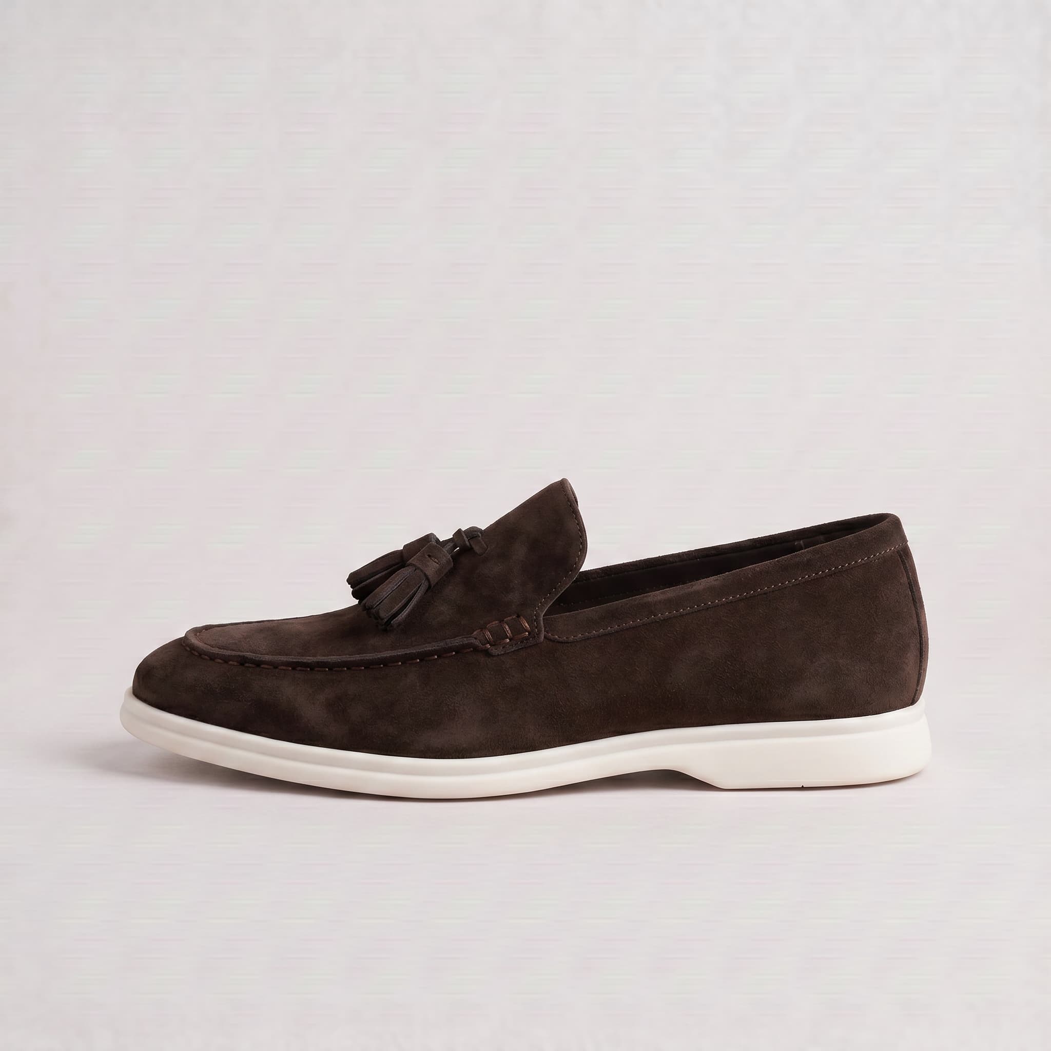 Capri | Mocasín de ante con borlas