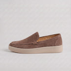 Forte | Mocasín de ante con suela acolchada
