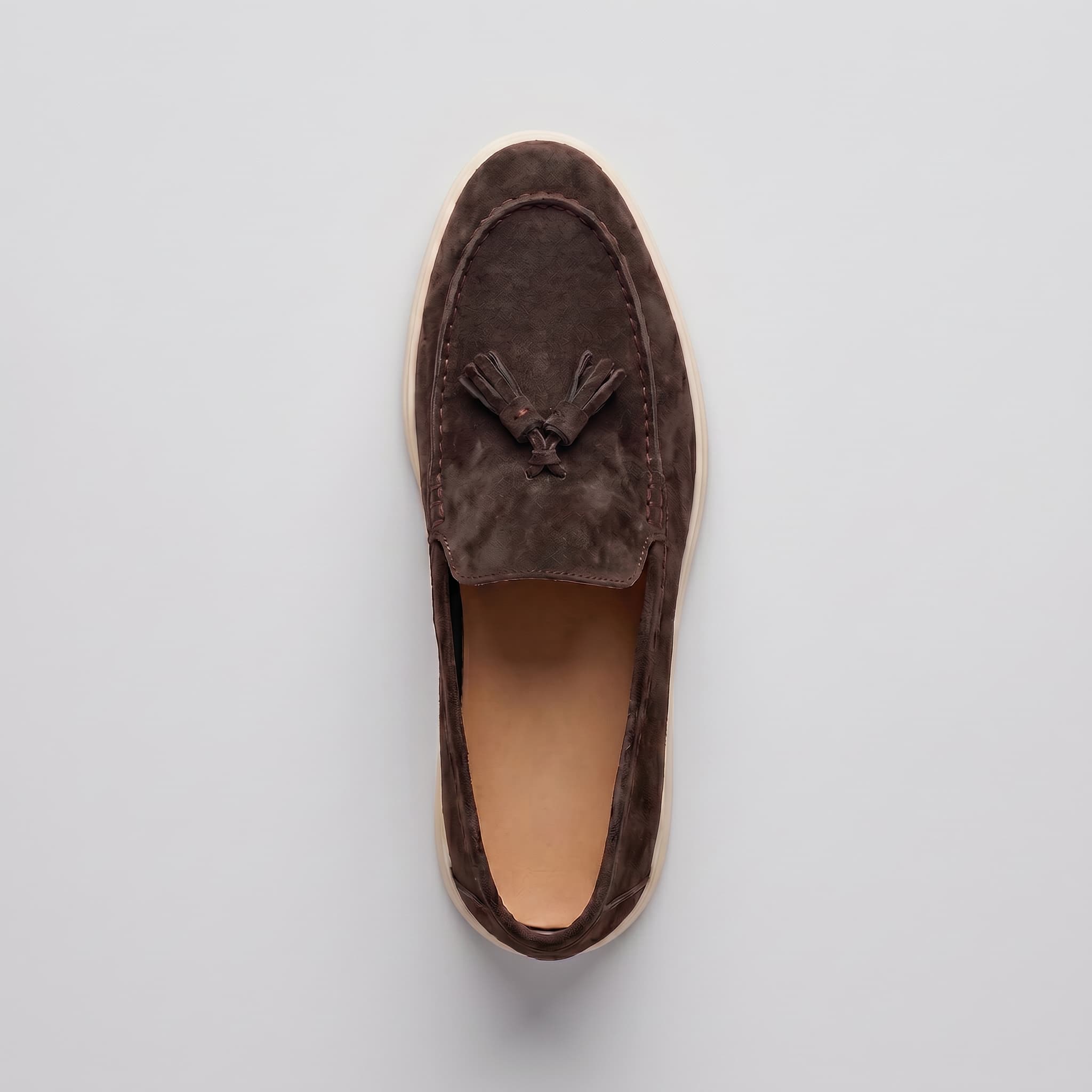 Capri | Mocasín de ante con borlas