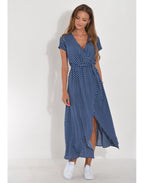 Talia | Vestido floral con escote en V