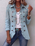 Estrella | Chaqueta Paisley Vintage con Volantes