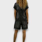 Joan | Shorts Vintage Efecto Vaquero