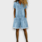 Joan | Shorts Vintage Efecto Vaquero