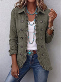 Kamberly | Chaqueta Bordado Floral con Volantes
