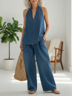 Ivy | Conjunto a Juego Efecto Vaquero Vintage Lavado