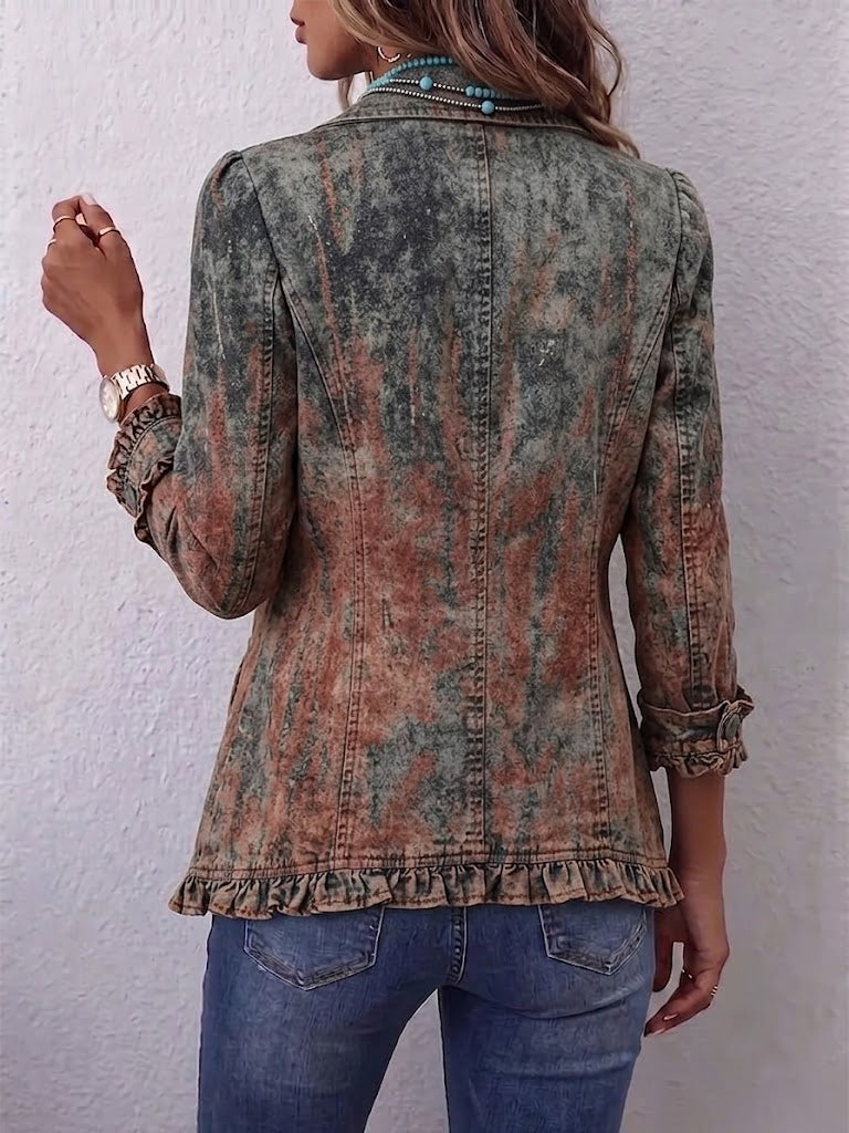 Bristow | Chaqueta Vintage con Volantes