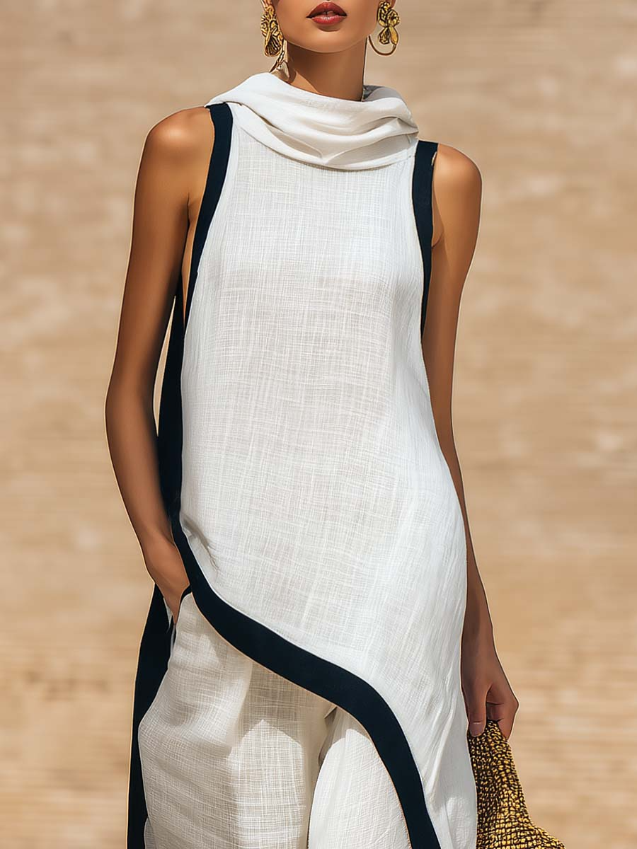 Alma | Conjunto elegante en lino y algodón