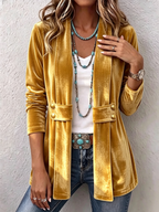 Holliwell | Chaqueta Vintage con Solapa y Botones