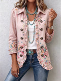Bettany | Chaqueta Floral con Volantes