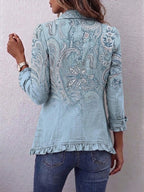 Estrella | Chaqueta Paisley Vintage con Volantes