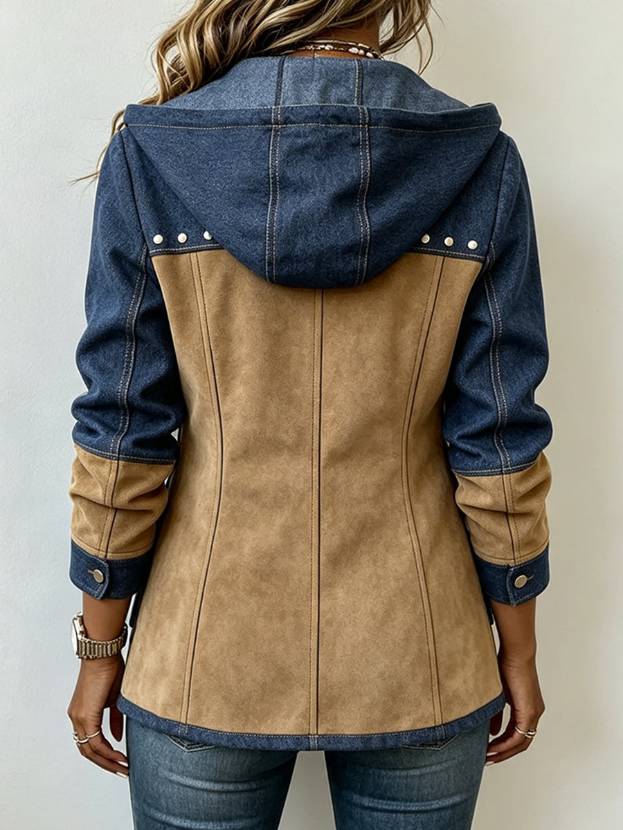 Fawnridge | Chaqueta Patchwork con Capucha