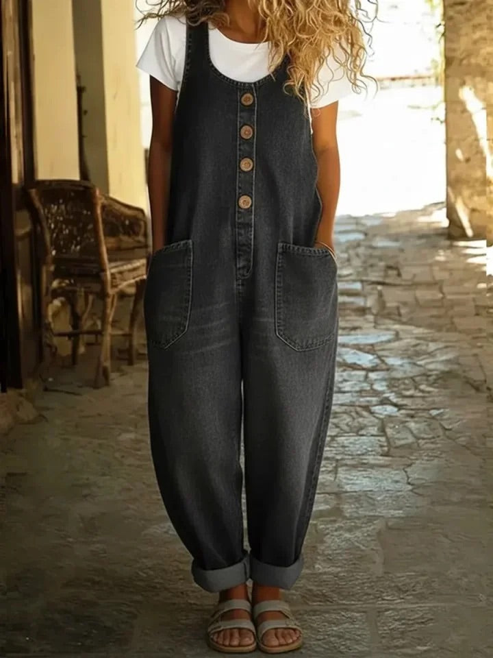 Ruth | Pantalón Vaquero Vintage de Algodón