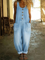 Ruth | Pantalón Vaquero Vintage de Algodón