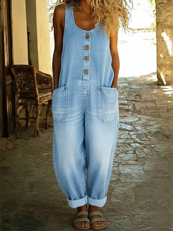 Ruth | Pantalón Vaquero Vintage de Algodón